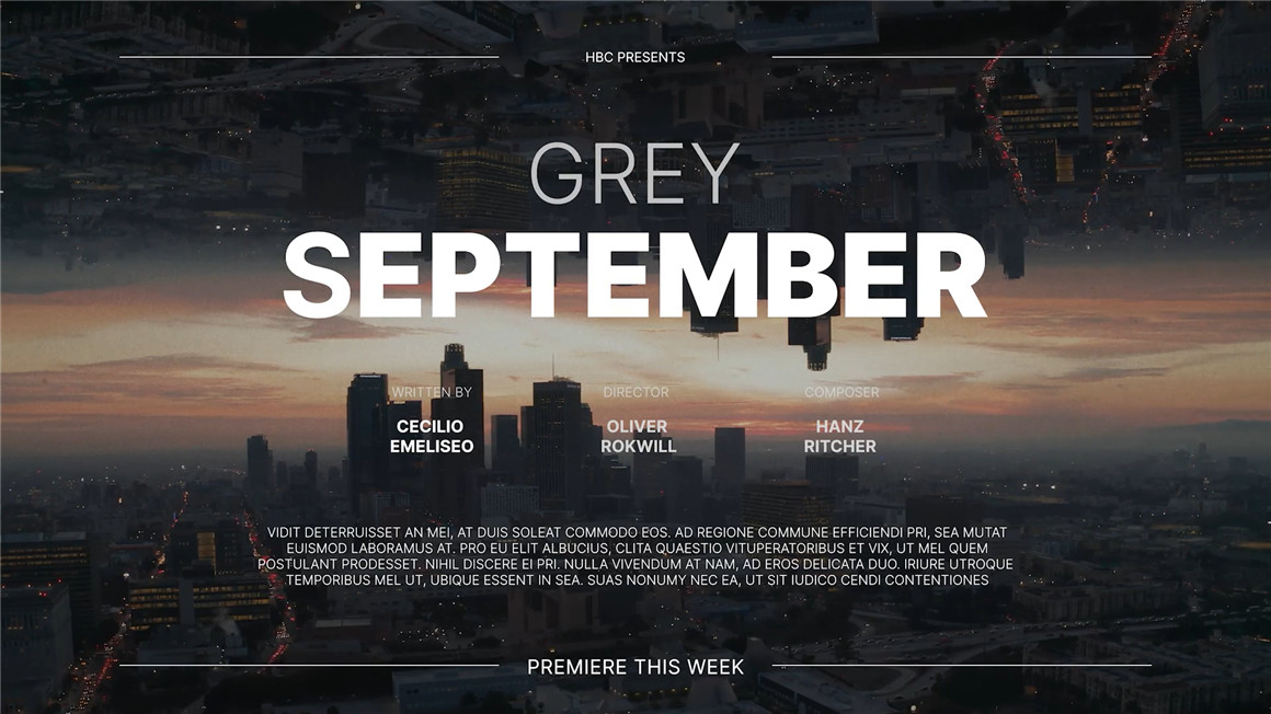 PR模板:好莱坞史诗高级优雅电影纪录片预告片片头剧院海报演员表 Cinematic Titles MOGRT 影视音频 第4张-素材湾丨精选海外优质设计素材资源 PR模板:好莱坞史诗高级优雅电影纪录片预告片片头剧院海报演员表 Cinematic Titles MOGRT 影视音频 sucaiwan.com