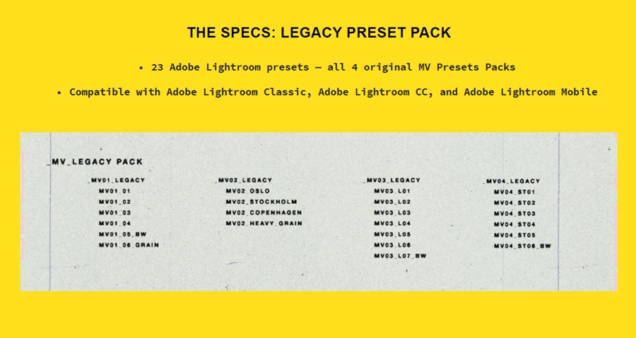 23款音乐发布会演唱会夜总会KTV摄影照片后期调色Lightroom预设 Matty Vogel – Legacy Presets 插件预设 第2张-素材湾丨精选海外优质设计素材资源 23款音乐发布会演唱会夜总会KTV摄影照片后期调色Lightroom预设 Matty Vogel – Legacy Presets 插件预设 sucaiwan.com