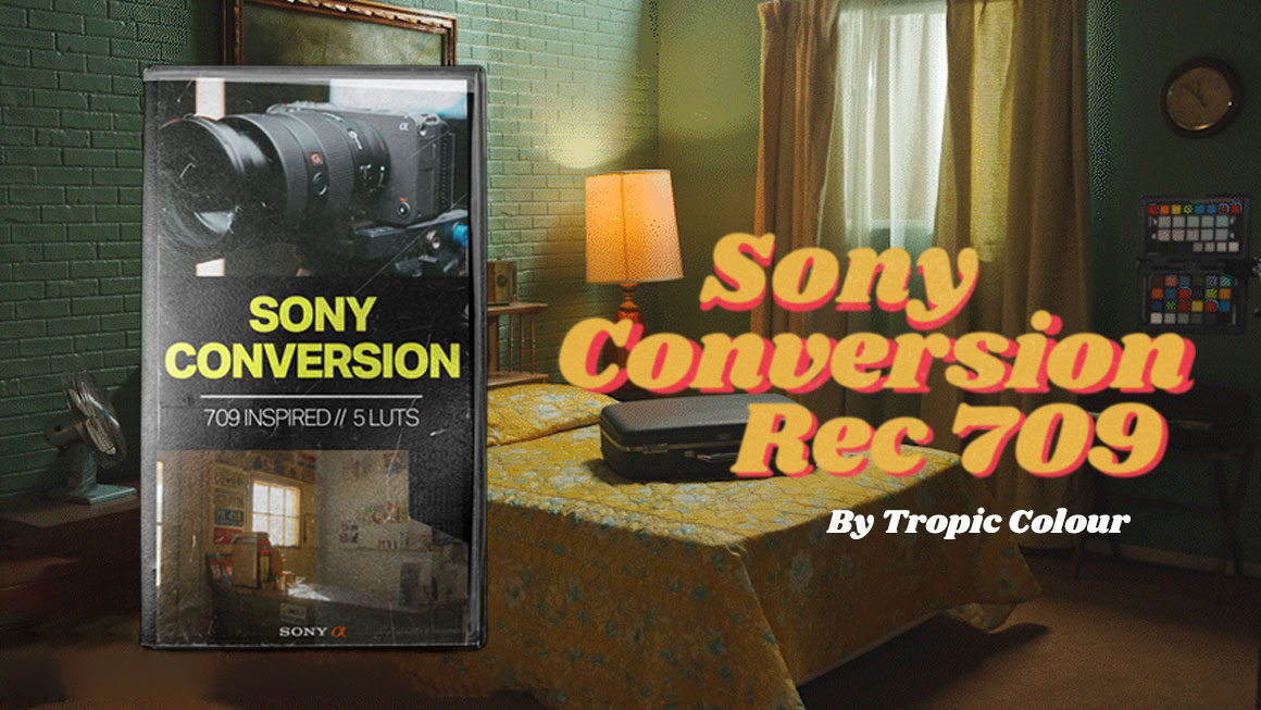 Tropic Colour 5个索尼S-LOG3转换模拟Rec 709色彩LUT预设包 Sony S-LOG3 Conversion LUTS & LOOKS 插件预设 sucaiwan.com