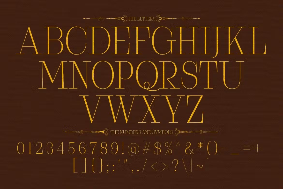 优雅复古杂志海报包装电影设计衬线英文字体安装包 Claserie 设计素材 sucaiwan.com