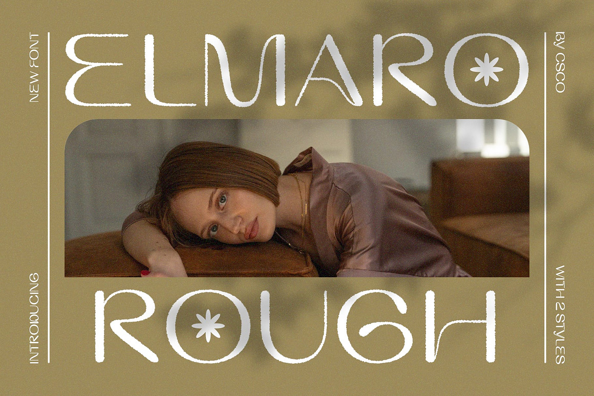 现代品牌海报徽标设计无衬线英文字体安装包 Elmaro Rough 设计素材 第1张-素材湾丨精选海外优质设计素材资源 现代品牌海报徽标设计无衬线英文字体安装包 Elmaro Rough 设计素材 sucaiwan.com