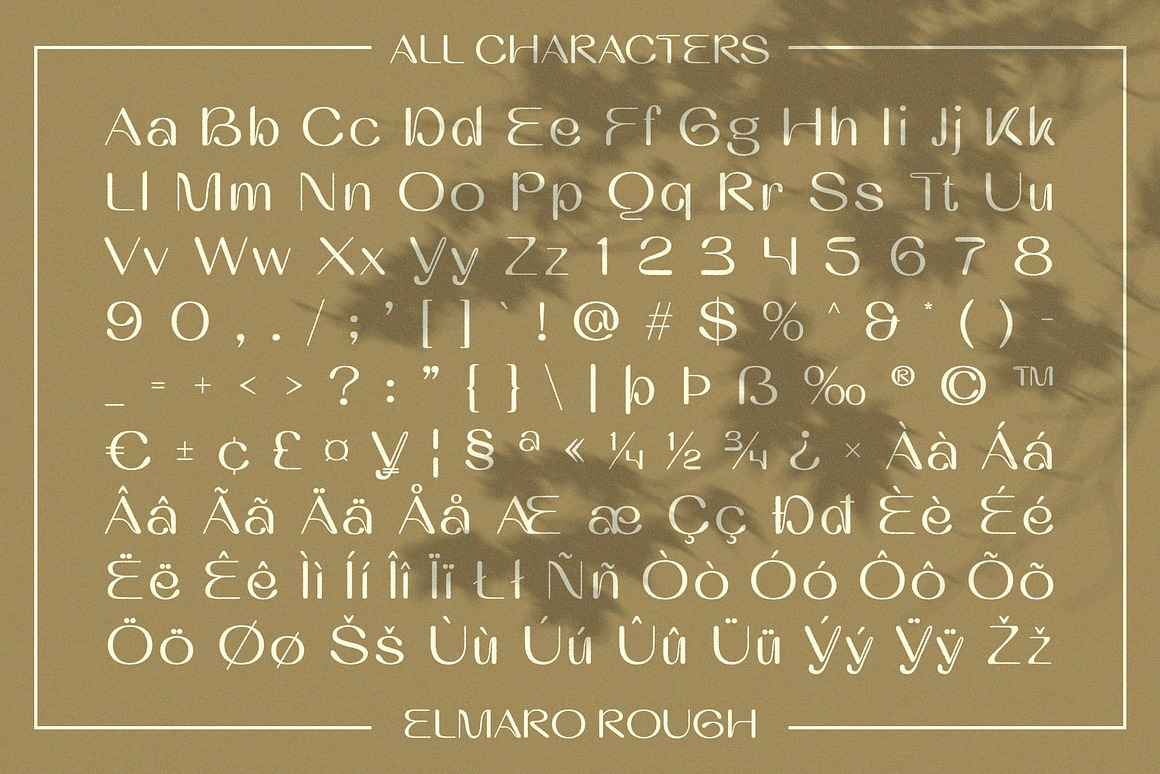 现代品牌海报徽标设计无衬线英文字体安装包 Elmaro Rough 设计素材 第8张-素材湾丨精选海外优质设计素材资源 现代品牌海报徽标设计无衬线英文字体安装包 Elmaro Rough 设计素材 sucaiwan.com
