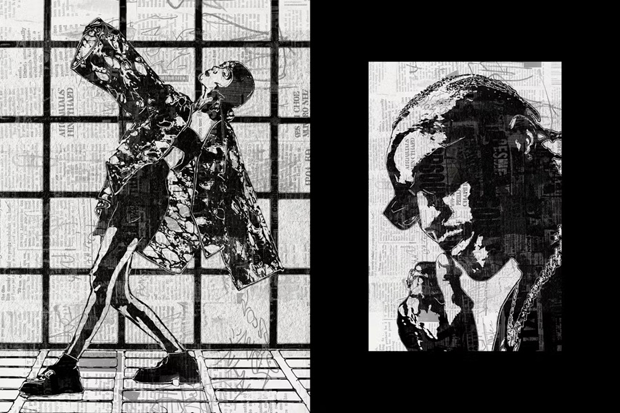 复古做旧报纸剪影人像照片修图PS特效滤镜样机插件模板设计素材 Newspaper Photo Effect 插件预设 第3张-素材湾丨精选海外优质设计素材资源 复古做旧报纸剪影人像照片修图PS特效滤镜样机插件模板设计素材 Newspaper Photo Effect 插件预设 sucaiwan.com