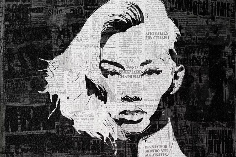 复古做旧报纸剪影人像照片修图PS特效滤镜样机插件模板设计素材 Newspaper Photo Effect 插件预设 第7张-素材湾丨精选海外优质设计素材资源 复古做旧报纸剪影人像照片修图PS特效滤镜样机插件模板设计素材 Newspaper Photo Effect 插件预设 sucaiwan.com