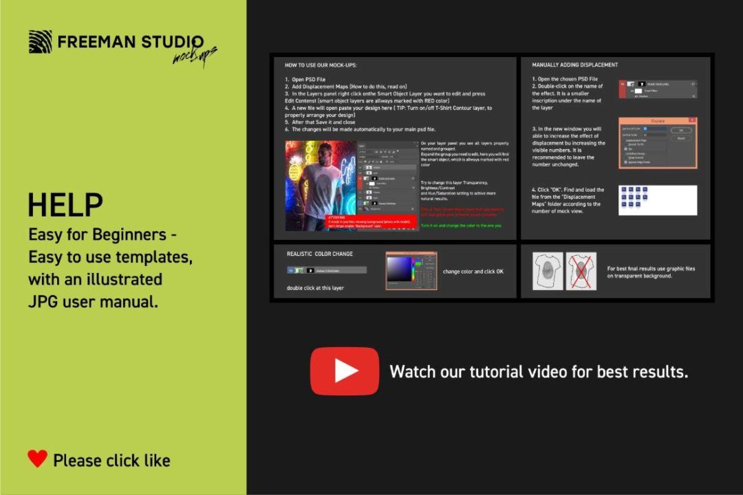 6款街头悬挂女士半袖衫T恤LOGO印花图案设计效果图PS贴图展示样机模板 T-Shirt Mock-Up Set 样机素材 sucaiwan.com