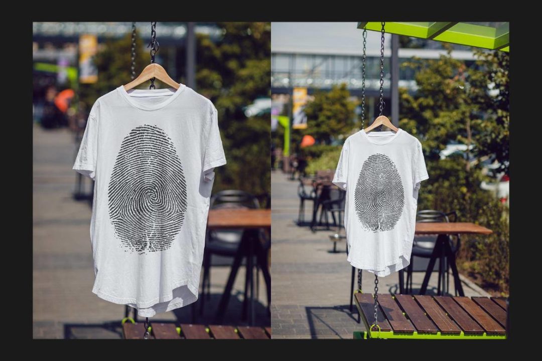6款街头悬挂女士半袖衫T恤LOGO印花图案设计效果图PS贴图展示样机模板 T-Shirt Mock-Up Set 样机素材 sucaiwan.com