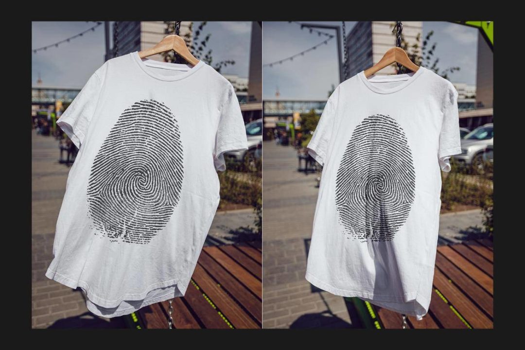 6款街头悬挂女士半袖衫T恤LOGO印花图案设计效果图PS贴图展示样机模板 T-Shirt Mock-Up Set 样机素材 sucaiwan.com