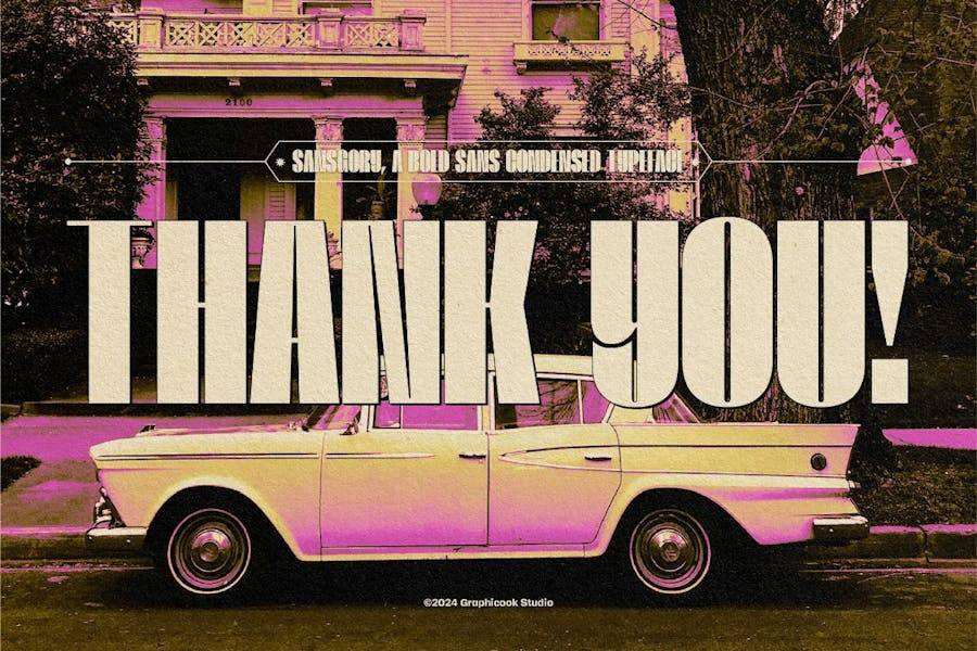 现代复古杂志标识封面专辑包装设计无衬线英文字体安装包 Sansgory 设计素材 sucaiwan.com