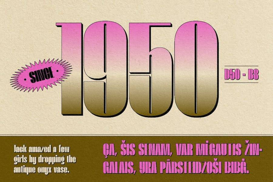 现代复古杂志标识封面专辑包装设计无衬线英文字体安装包 Sansgory 设计素材 sucaiwan.com