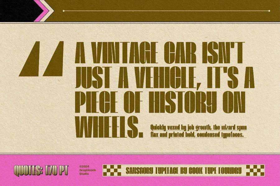 现代复古杂志标识封面专辑包装设计无衬线英文字体安装包 Sansgory 设计素材 sucaiwan.com