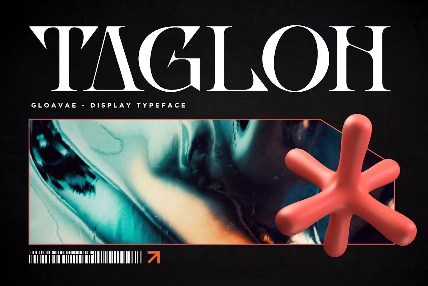 未来科幻复古品牌海报徽标设计衬线英文字体安装包 Glovae Modern – Logo Font 设计素材 sucaiwan.com