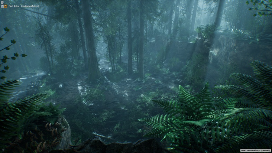 UE素材 虚拟引擎森林草木岩石河流3D模型 Unreal Engine – The Forest v1.5 样机素材 sucaiwan.com