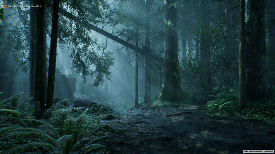 UE素材 虚拟引擎森林草木岩石河流3D模型 Unreal Engine – The Forest v1.5 样机素材 sucaiwan.com