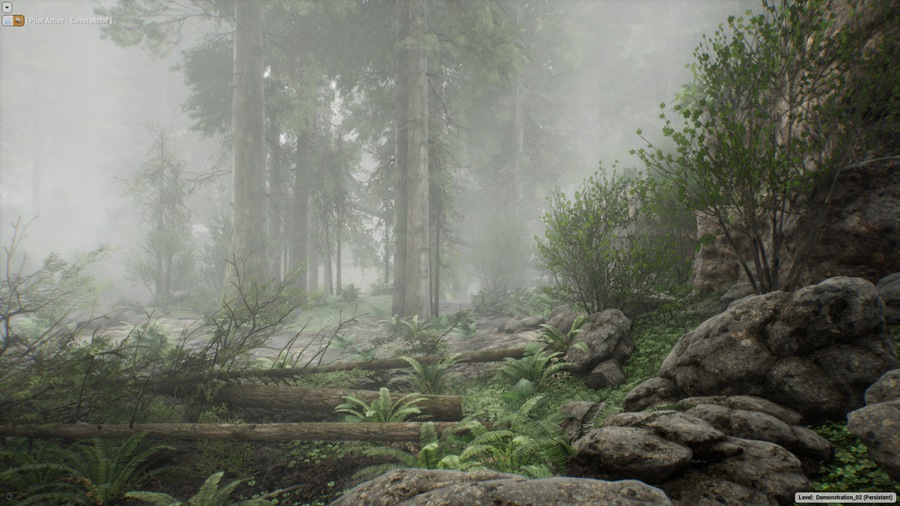UE素材 虚拟引擎森林草木岩石河流3D模型 Unreal Engine – The Forest v1.5 样机素材 sucaiwan.com