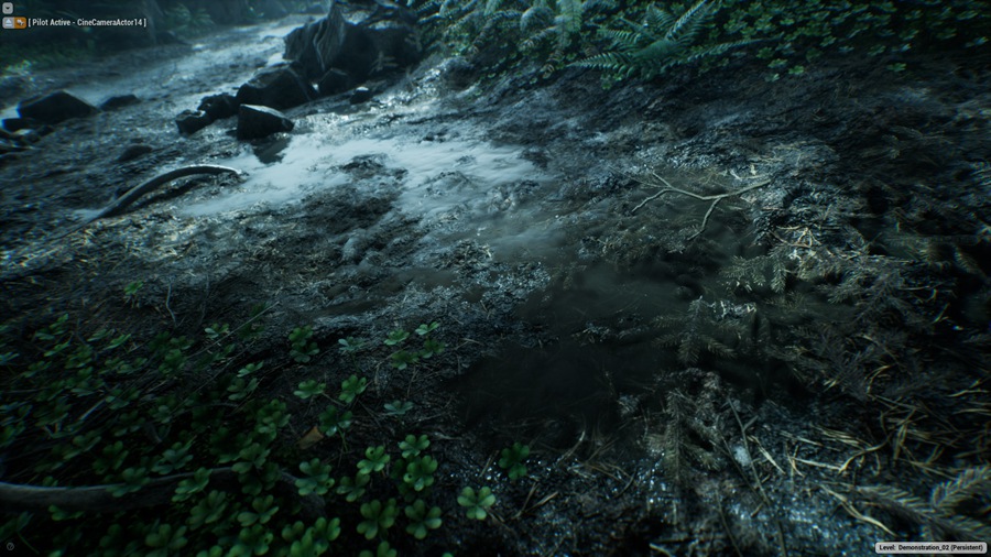 UE素材 虚拟引擎森林草木岩石河流3D模型 Unreal Engine – The Forest v1.5 样机素材 sucaiwan.com