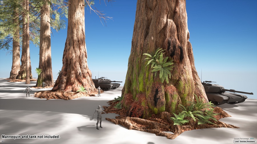 UE素材 虚拟引擎森林草木岩石河流3D模型 Unreal Engine – The Forest v1.5 样机素材 sucaiwan.com
