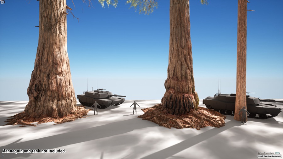 UE素材 虚拟引擎森林草木岩石河流3D模型 Unreal Engine – The Forest v1.5 样机素材 sucaiwan.com