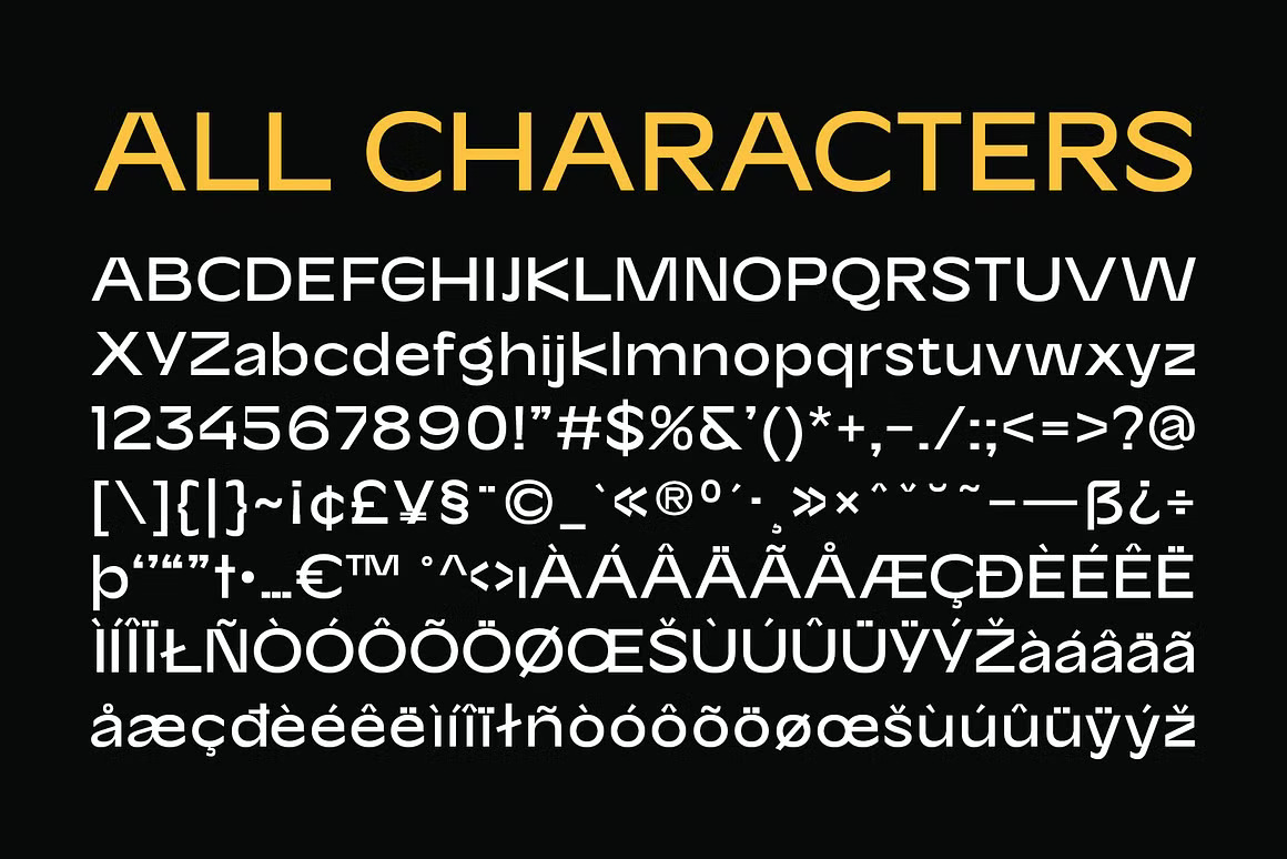 现代时尚美学杂志海报徽标网站设计无衬线英文字体安装包 CS Brian – Contemporary Font 设计素材 sucaiwan.com