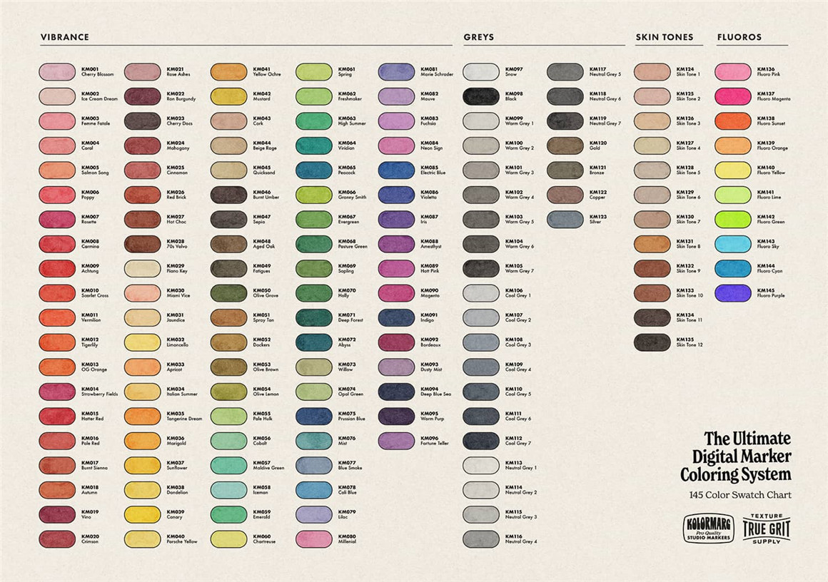 TGTS 复古美学半色调墨迹混合风格插画纹理笔尖PS笔刷 KolorMarc for Photoshop 笔刷资源 第13张-素材湾丨精选海外优质设计素材资源 TGTS 复古美学半色调墨迹混合风格插画纹理笔尖PS笔刷 KolorMarc for Photoshop 笔刷资源 sucaiwan.com