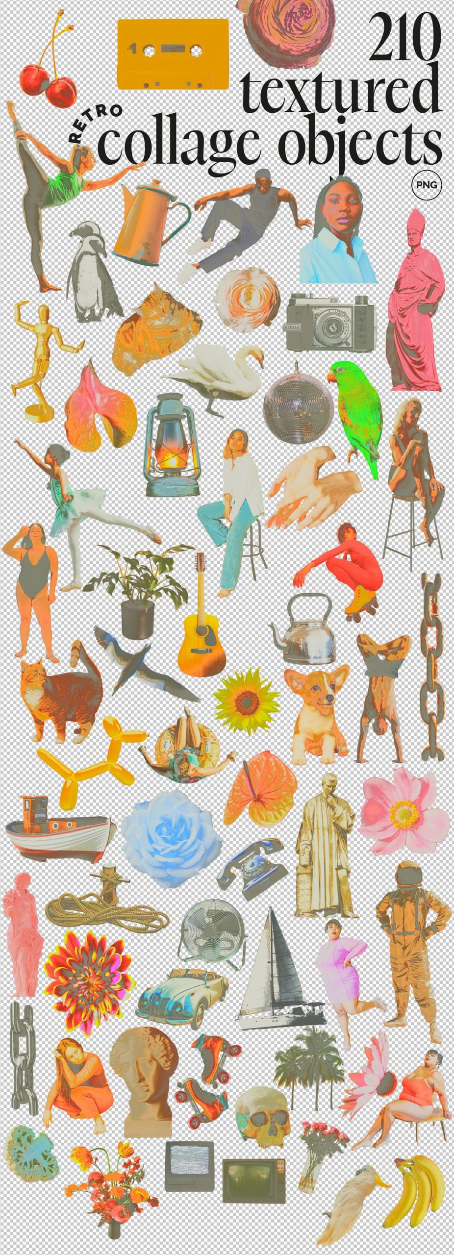 90年代复古酸性半色调手工剪切拼贴艺术字母五官雕塑杂志墨水印刷PNG图片素材 90s Collage Low Ink Kit 图片素材 第6张-素材湾丨精选海外优质设计素材资源 90年代复古酸性半色调手工剪切拼贴艺术字母五官雕塑杂志墨水印刷PNG图片素材 90s Collage Low Ink Kit 图片素材 sucaiwan.com