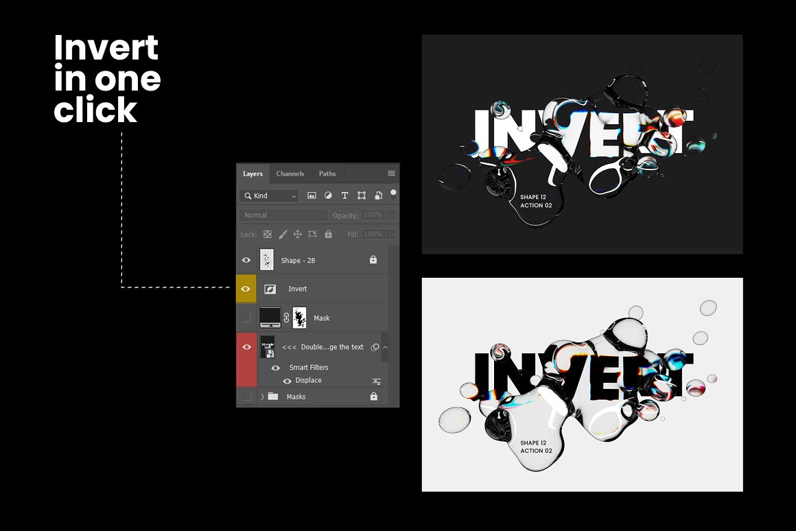 新潮透明液体水珠水滴故障液体RGB失真霓虹水珠光折射海报字体设计PSD模板素材 Inartflow – Light Refraction Pack vol.2 设计素材 第8张-素材湾丨精选海外优质设计素材资源 新潮透明液体水珠水滴故障液体RGB失真霓虹水珠光折射海报字体设计PSD模板素材 Inartflow – Light Refraction Pack vol.2 设计素材 sucaiwan.com