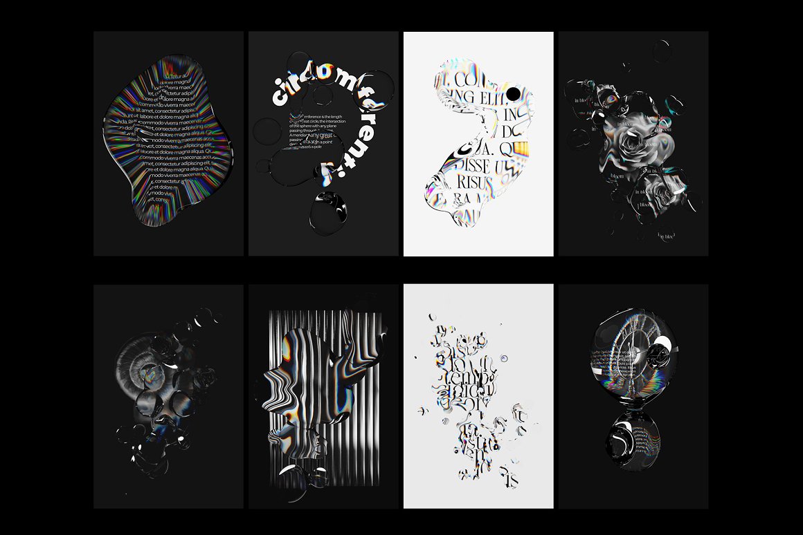 新潮透明液体水珠水滴故障液体RGB失真霓虹水珠光折射海报字体设计PSD模板素材 Inartflow – Light Refraction Pack vol.2 设计素材 第13张-素材湾丨精选海外优质设计素材资源 新潮透明液体水珠水滴故障液体RGB失真霓虹水珠光折射海报字体设计PSD模板素材 Inartflow – Light Refraction Pack vol.2 设计素材 sucaiwan.com