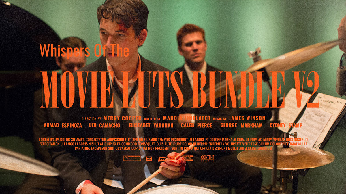 28部好莱坞经典电影颜色分级LUT调色预设包 Movie LUTs Bundle V2 插件预设 第1张-素材湾丨精选海外优质设计素材资源 28部好莱坞经典电影颜色分级LUT调色预设包 Movie LUTs Bundle V2 插件预设 sucaiwan.com