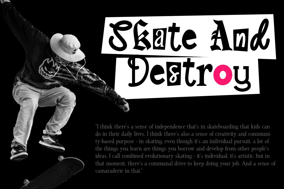 英文字体:复古拼贴艺术抽象实验趣味涂鸦摇滚海报标题手写字体 Sound Distortion 设计素材 第7张-素材湾丨精选海外优质设计素材资源 英文字体:复古拼贴艺术抽象实验趣味涂鸦摇滚海报标题手写字体 Sound Distortion 设计素材 sucaiwan.com