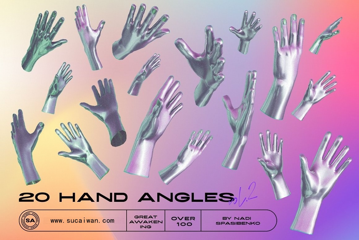 千禧年Y2K未来幻想梦幻立体抽象人物人工智能手臂金属渐变文字免扣PNG设计素材 AWAKENING 3D Objects & Poster 图片素材 第10张-素材湾丨精选海外优质设计素材资源 千禧年Y2K未来幻想梦幻立体抽象人物人工智能手臂金属渐变文字免扣PNG设计素材 AWAKENING 3D Objects & Poster 图片素材 sucaiwan.com