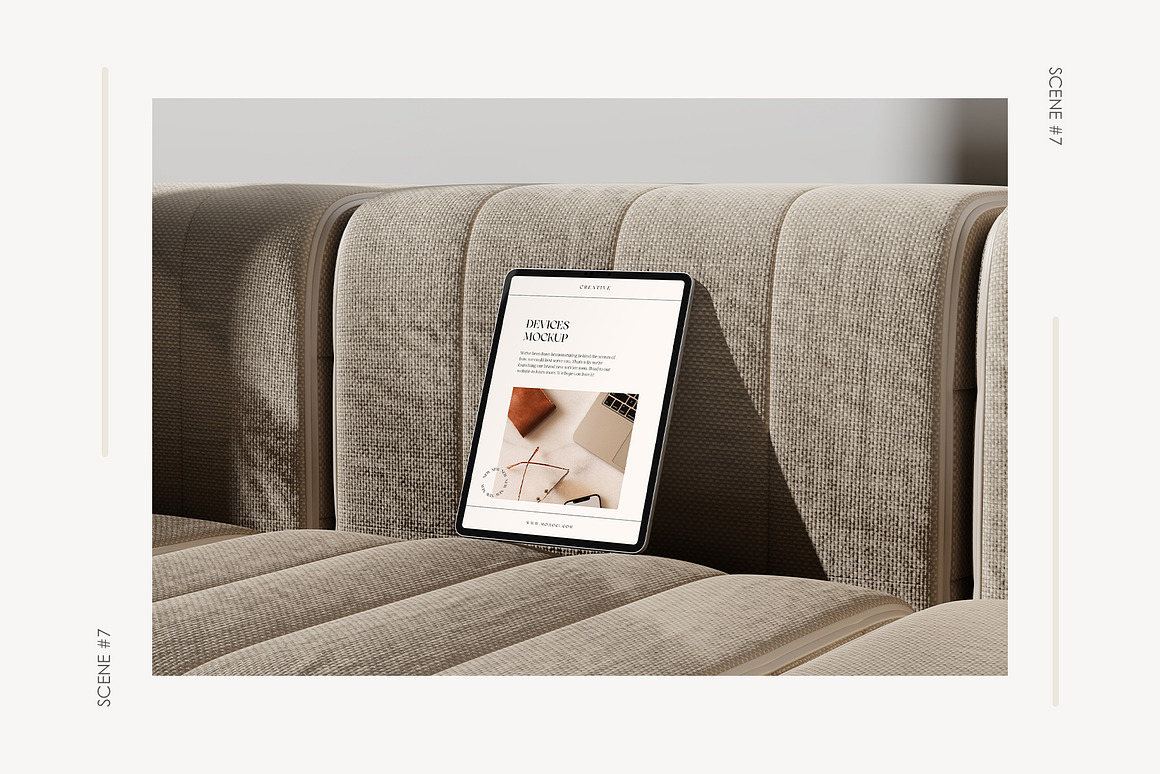 15款文艺苹果iPhone手机iPad平板MacBook笔记本PS贴图样机模板效果图 Luna – Devices Mockup 样机素材 sucaiwan.com