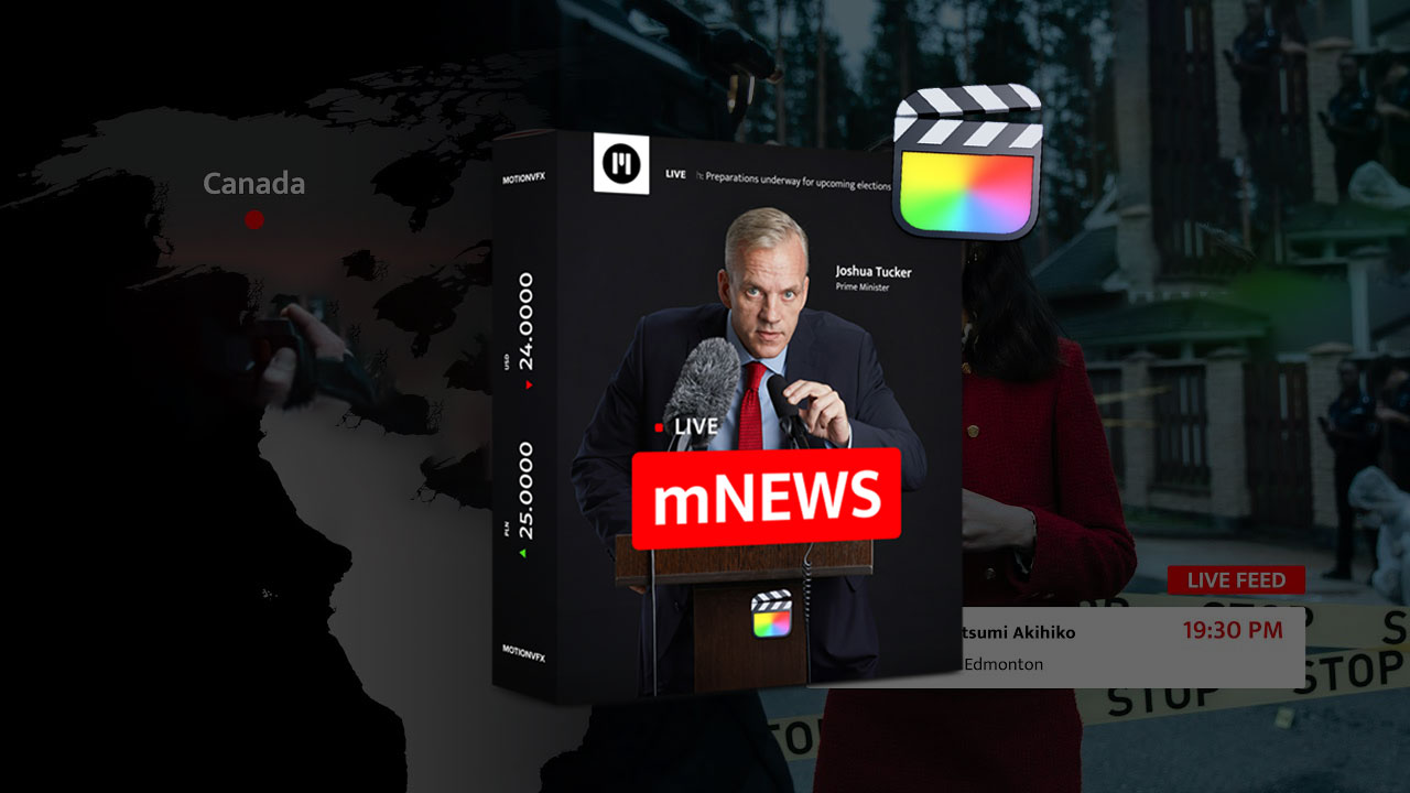 MotionVFX – mNews 商务新闻广播内容传播图表网格标题转场栏目包装效果FCPX插件 , 第1张-素材湾丨精选海外优质设计素材资源 MotionVFX – mNews 商务新闻广播内容传播图表网格标题转场栏目包装效果FCPX插件 , sucaiwan.com