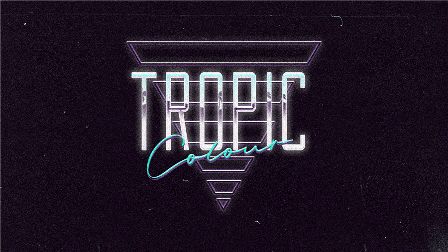 Tropic Colour 80年代复古创意金属渐变3D漫反射排版视觉效果标题AE/PR模板工具包+VHS叠加视频素材 80’S RETRO FILM TITLES 影视音频 第2张-素材湾丨精选海外优质设计素材资源 Tropic Colour 80年代复古创意金属渐变3D漫反射排版视觉效果标题AE/PR模板工具包+VHS叠加视频素材 80’S RETRO FILM TITLES 影视音频 sucaiwan.com