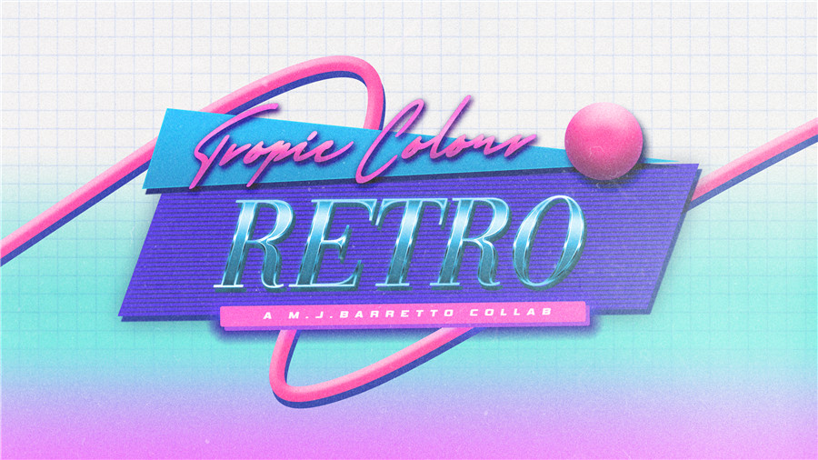 Tropic Colour 80年代复古创意金属渐变3D漫反射排版视觉效果标题AE/PR模板工具包+VHS叠加视频素材 80’S RETRO FILM TITLES 影视音频 第7张-素材湾丨精选海外优质设计素材资源 Tropic Colour 80年代复古创意金属渐变3D漫反射排版视觉效果标题AE/PR模板工具包+VHS叠加视频素材 80’S RETRO FILM TITLES 影视音频 sucaiwan.com