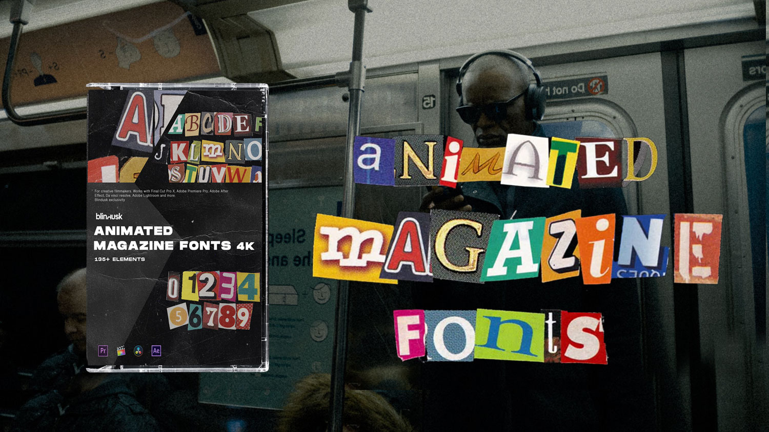 Blindusk 135个复古剪纸手工拼贴艺术杂志英文字母数字动画PNG+4K视频素材包 ANIMATED MAGAZINE FONTS 影视音频 第1张-素材湾丨精选海外优质设计素材资源 Blindusk 135个复古剪纸手工拼贴艺术杂志英文字母数字动画PNG+4K视频素材包 ANIMATED MAGAZINE FONTS 影视音频 sucaiwan.com