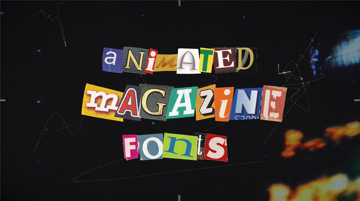 Blindusk 135个复古剪纸手工拼贴艺术杂志英文字母数字动画PNG+4K视频素材包 ANIMATED MAGAZINE FONTS 影视音频 第2张-素材湾丨精选海外优质设计素材资源 Blindusk 135个复古剪纸手工拼贴艺术杂志英文字母数字动画PNG+4K视频素材包 ANIMATED MAGAZINE FONTS 影视音频 sucaiwan.com