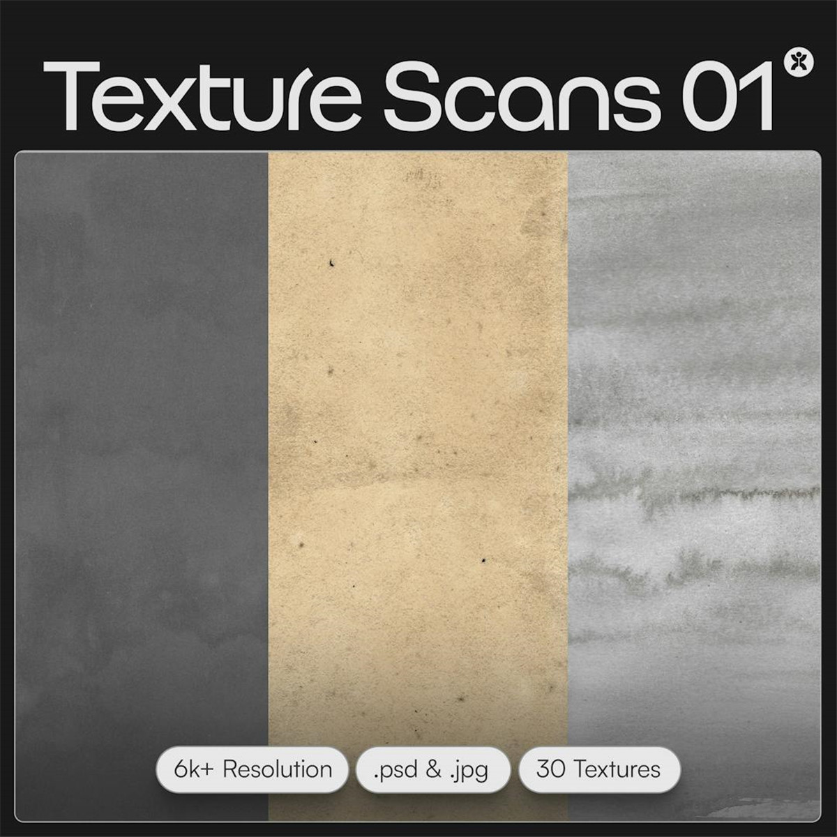 撕裂废弃做旧粗糙复古褶皱折印刮痕肌理噪点纸张背景图片设计素材 DORON SUPPLY - TEXTURE SCANS VOL.1 , sucaiwan.com