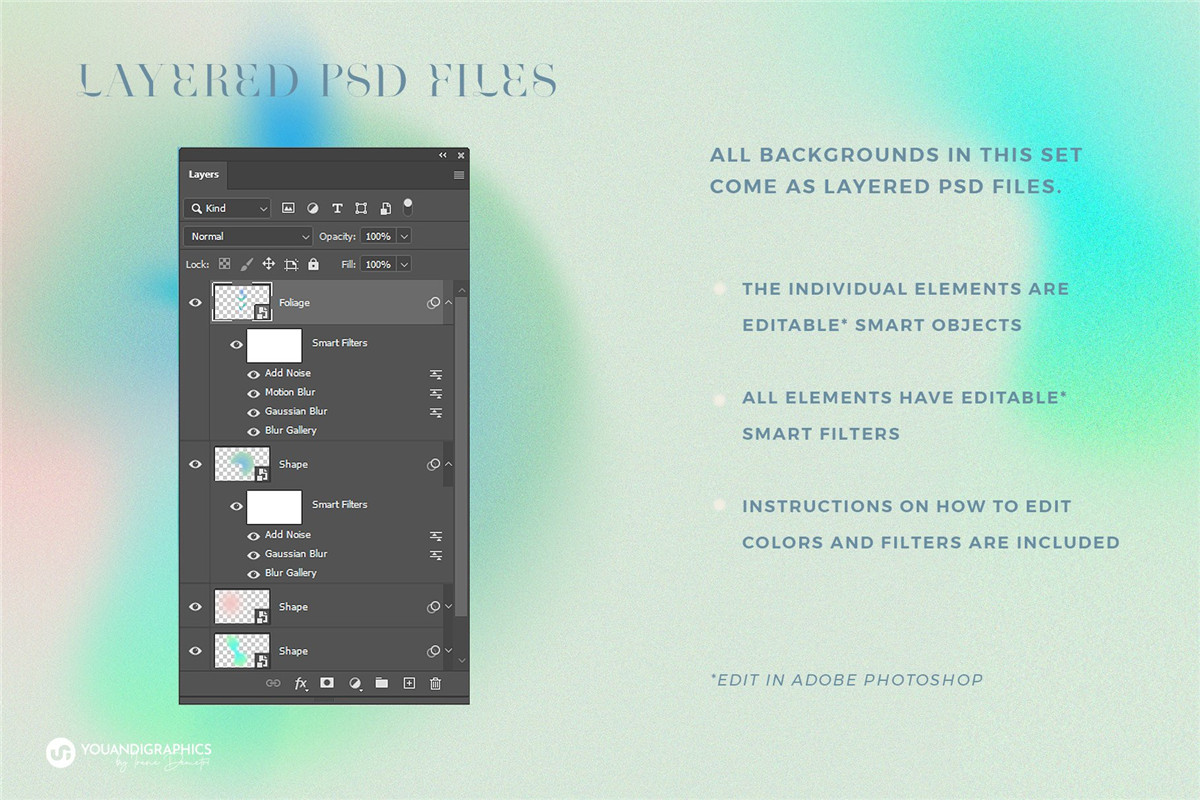 复古迷幻彩弥散光渐变未来科技科技光晕抽象模糊植物噪点背景肌理包 Colorful Grainy Gradient Backgrounds , 第3张-素材湾丨精选海外优质设计素材资源 复古迷幻彩弥散光渐变未来科技科技光晕抽象模糊植物噪点背景肌理包 Colorful Grainy Gradient Backgrounds , sucaiwan.com