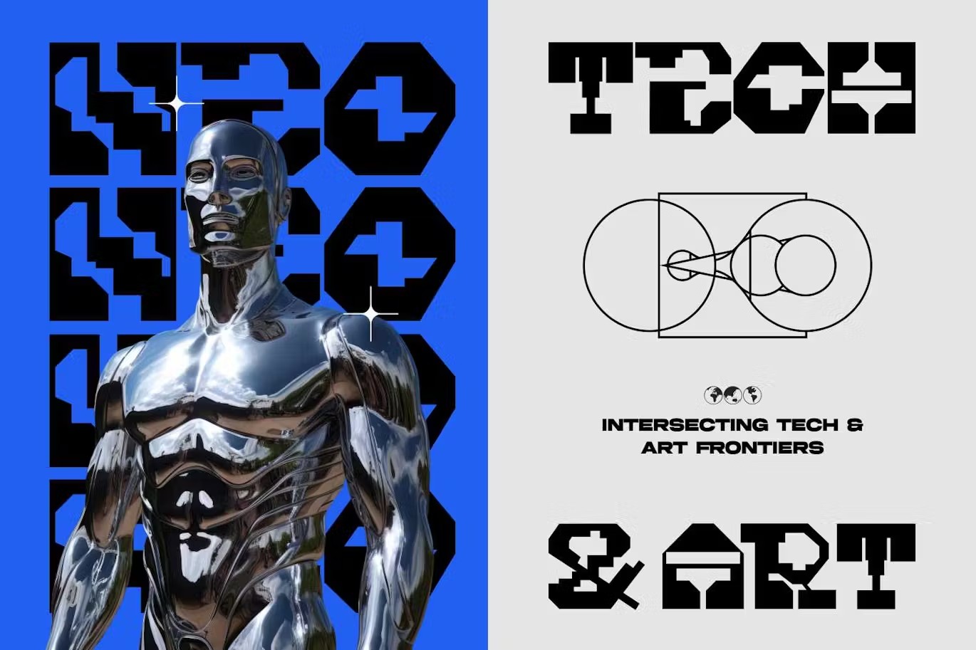 未来科幻赛博朋克品牌海报数字设计装饰英文字体安装包 Knock Tonic – Blocky Futuristic Font 设计素材 sucaiwan.com