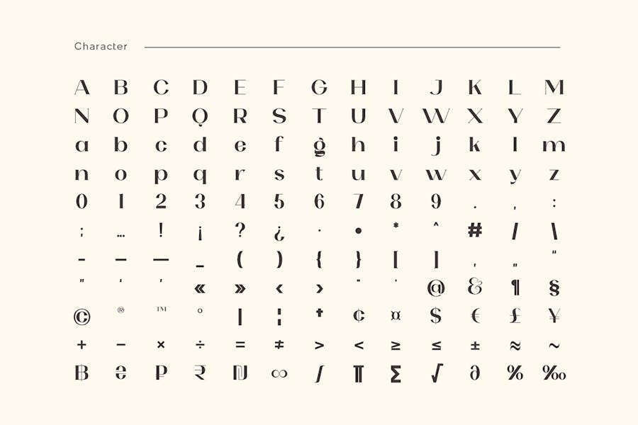 时尚复古杂志品牌服装设计衬线英文字体安装包 Loreda 设计素材 第5张-素材湾丨精选海外优质设计素材资源 时尚复古杂志品牌服装设计衬线英文字体安装包 Loreda 设计素材 sucaiwan.com