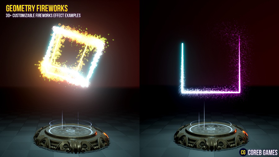 UE素材 火焰能量几何烟花粒子运动模拟视觉特效预设包素材 Geometry Fireworks VFX Pack 样机素材 第8张-素材湾丨精选海外优质设计素材资源 UE素材 火焰能量几何烟花粒子运动模拟视觉特效预设包素材 Geometry Fireworks VFX Pack 样机素材 sucaiwan.com