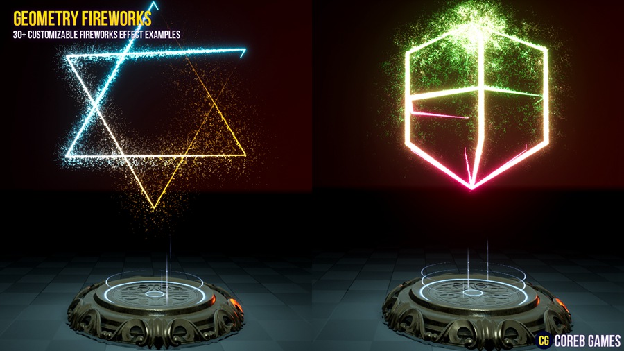 UE素材 火焰能量几何烟花粒子运动模拟视觉特效预设包素材 Geometry Fireworks VFX Pack 样机素材 第12张-素材湾丨精选海外优质设计素材资源 UE素材 火焰能量几何烟花粒子运动模拟视觉特效预设包素材 Geometry Fireworks VFX Pack 样机素材 sucaiwan.com