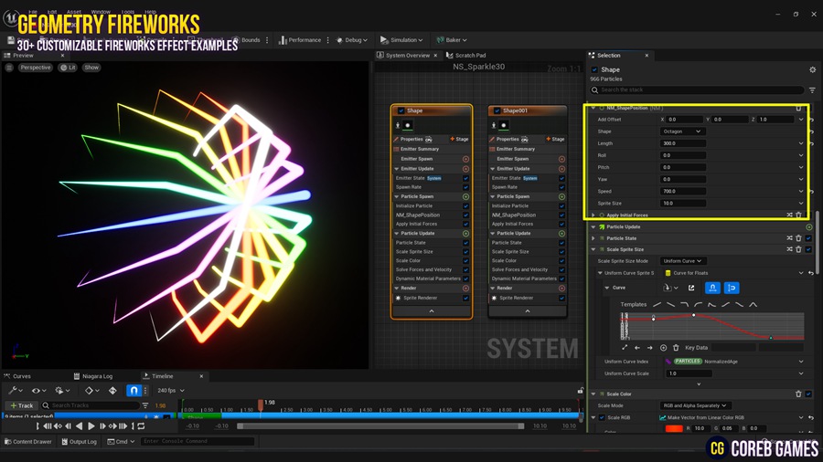 UE素材 火焰能量几何烟花粒子运动模拟视觉特效预设包素材 Geometry Fireworks VFX Pack 样机素材 第17张-素材湾丨精选海外优质设计素材资源 UE素材 火焰能量几何烟花粒子运动模拟视觉特效预设包素材 Geometry Fireworks VFX Pack 样机素材 sucaiwan.com
