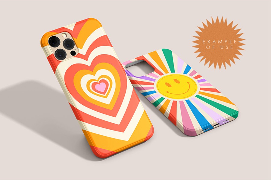 123款复古Y2K迷幻70s90s年代艺术风格趣味图案/剪贴画矢量插画背景设计套件 Retro Vibes Art 70s 90s 图片素材 第7张-素材湾丨精选海外优质设计素材资源 123款复古Y2K迷幻70s90s年代艺术风格趣味图案/剪贴画矢量插画背景设计套件 Retro Vibes Art 70s 90s 图片素材 sucaiwan.com