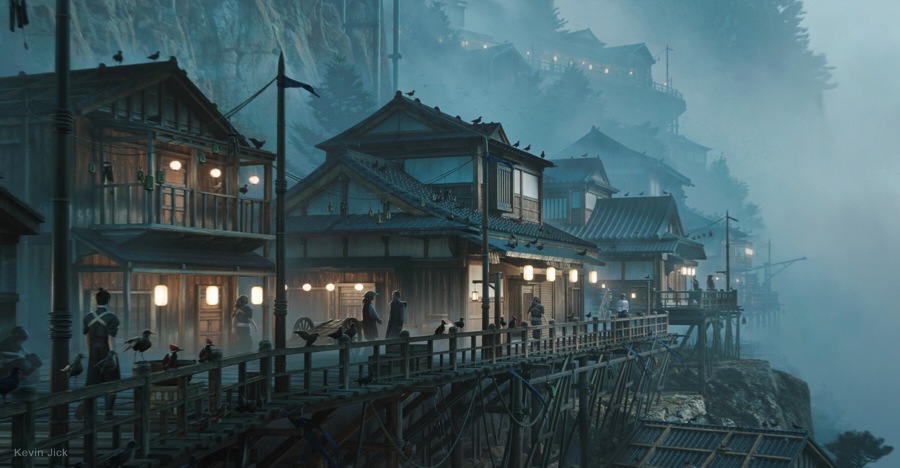 Blender模型 日式风格村庄房屋建筑3D模型+中文视频教程 Japanese Village Kitbash 设计教程 第15张-素材湾丨精选海外优质设计素材资源 Blender模型 日式风格村庄房屋建筑3D模型+中文视频教程 Japanese Village Kitbash 设计教程 sucaiwan.com
