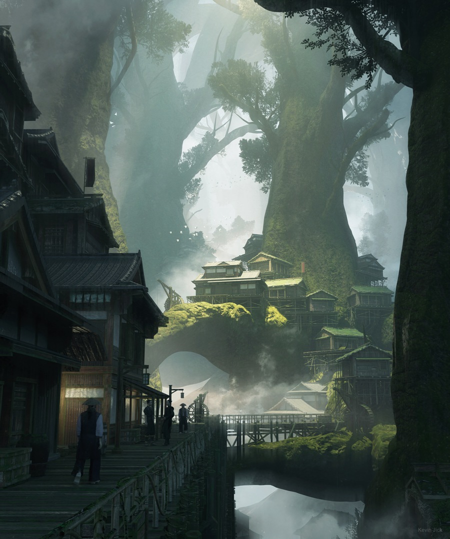 Blender模型 日式风格村庄房屋建筑3D模型+中文视频教程 Japanese Village Kitbash 设计教程 第16张-素材湾丨精选海外优质设计素材资源 Blender模型 日式风格村庄房屋建筑3D模型+中文视频教程 Japanese Village Kitbash 设计教程 sucaiwan.com