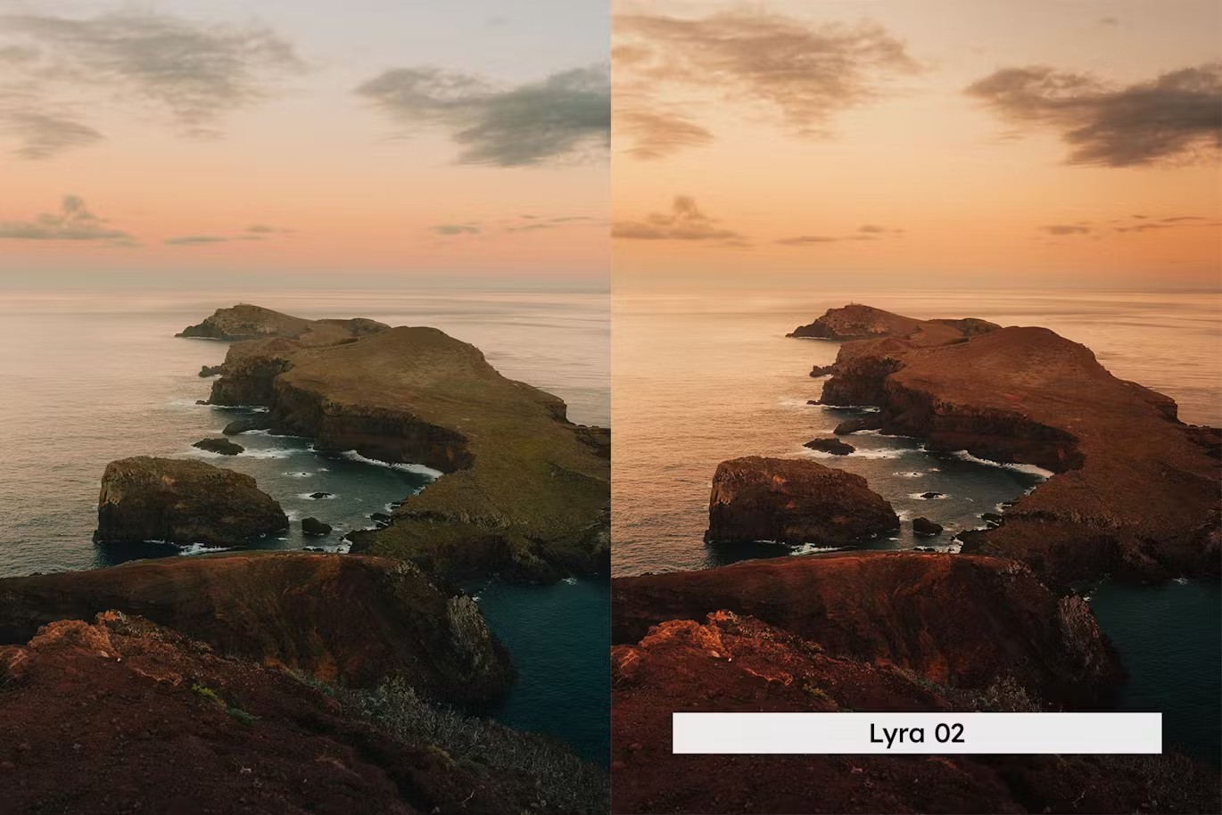 20组暖色调魔法时刻户外景观摄影照片调色Lightroom&LUTs预设 20 Magic Hour Lightroom Presets and LUTs 插件预设 sucaiwan.com