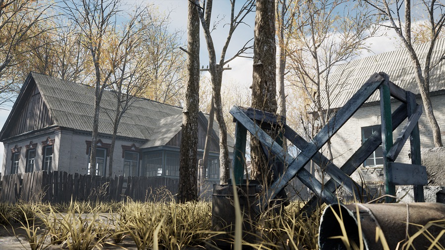 UE素材 秋季荒凉乌克兰村庄房屋树木场景3D模型 Ukraine Village 01 样机素材 第2张-素材湾丨精选海外优质设计素材资源 UE素材 秋季荒凉乌克兰村庄房屋树木场景3D模型 Ukraine Village 01 样机素材 sucaiwan.com