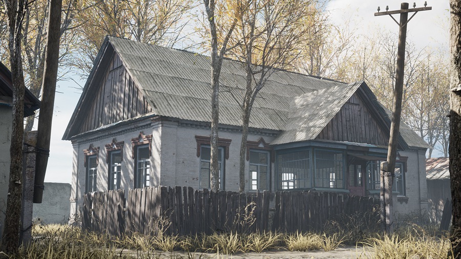 UE素材 秋季荒凉乌克兰村庄房屋树木场景3D模型 Ukraine Village 01 样机素材 第7张-素材湾丨精选海外优质设计素材资源 UE素材 秋季荒凉乌克兰村庄房屋树木场景3D模型 Ukraine Village 01 样机素材 sucaiwan.com