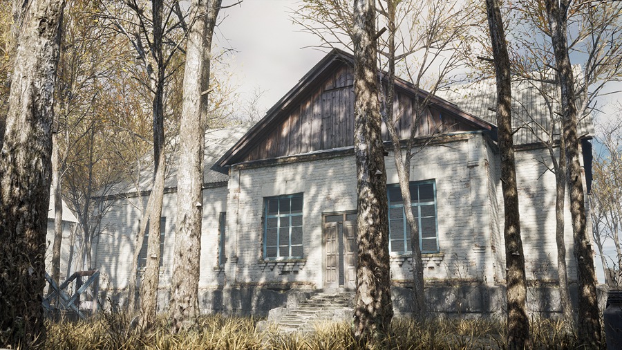 UE素材 秋季荒凉乌克兰村庄房屋树木场景3D模型 Ukraine Village 01 样机素材 第8张-素材湾丨精选海外优质设计素材资源 UE素材 秋季荒凉乌克兰村庄房屋树木场景3D模型 Ukraine Village 01 样机素材 sucaiwan.com