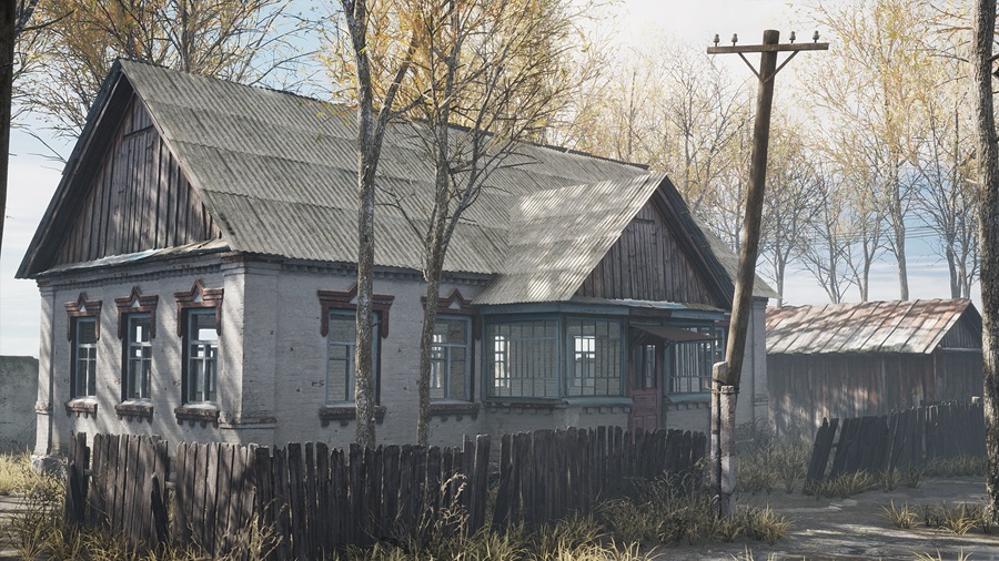 UE素材 秋季荒凉乌克兰村庄房屋树木场景3D模型 Ukraine Village 01 样机素材 第11张-素材湾丨精选海外优质设计素材资源 UE素材 秋季荒凉乌克兰村庄房屋树木场景3D模型 Ukraine Village 01 样机素材 sucaiwan.com